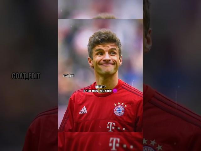 Muller Mentality  #footballedits #football #realmadrid #bayern #ucl #ronaldo #youtubeshorts #edit