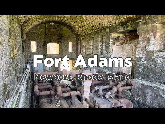 FORT ADAMS in Newport, Rhode Island | A self-guided tour