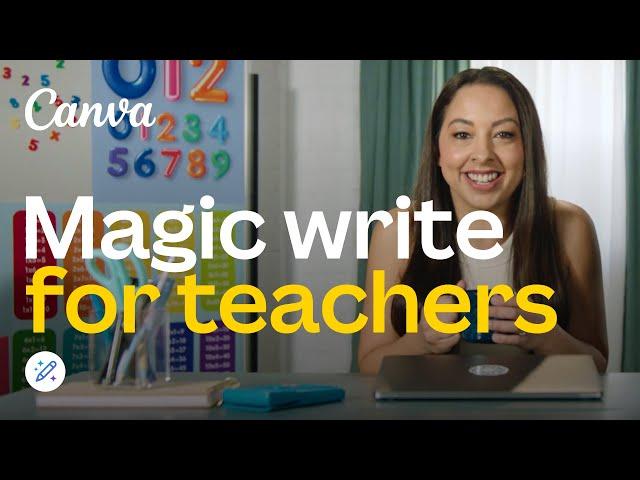 Magic Write | Canva for Education