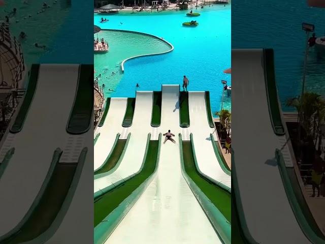 Death diving slip’n’slide in Thailand, Phuket  #watermagic #waterpark #swimming #cliffjumping