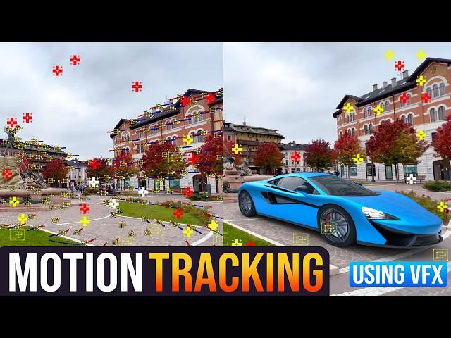 Blender Motion Tracking Step By Step | Add 3D CAR Model in your Live Footage In Blender