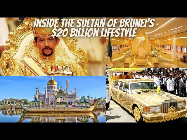 Sultan of Brunei's Lifestyle 2023 l Net Worth, Car Collection, Fortune, Mansions...