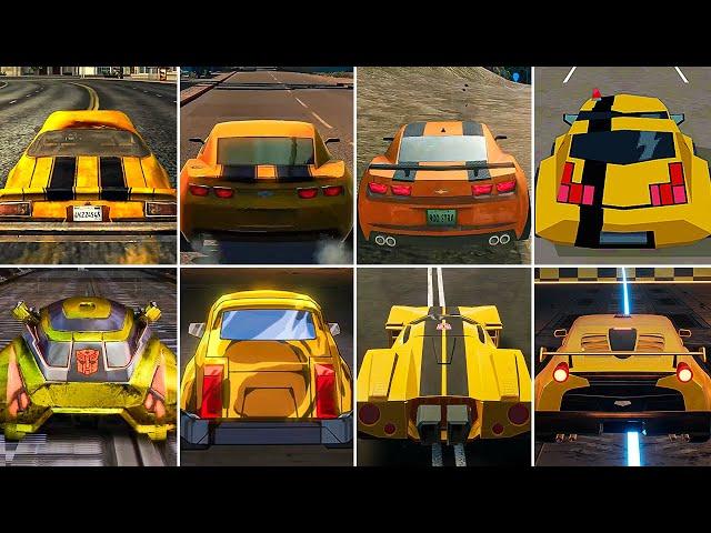 Evolution of Bumblebee Car in Transformers Games (2003 - 2024)