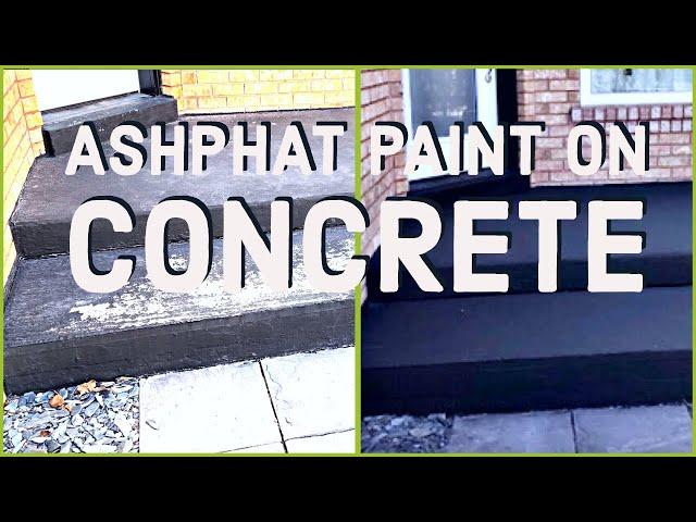 Using Asphalt Driveway Sealer on Concrete House Porch | Airport+ 5 years - Long Term Review