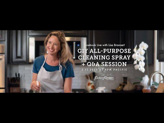 GIY (Green-It-Yourself) All-Purpose Spray with Dr. Bronner’s Castile Soap & Sal Suds