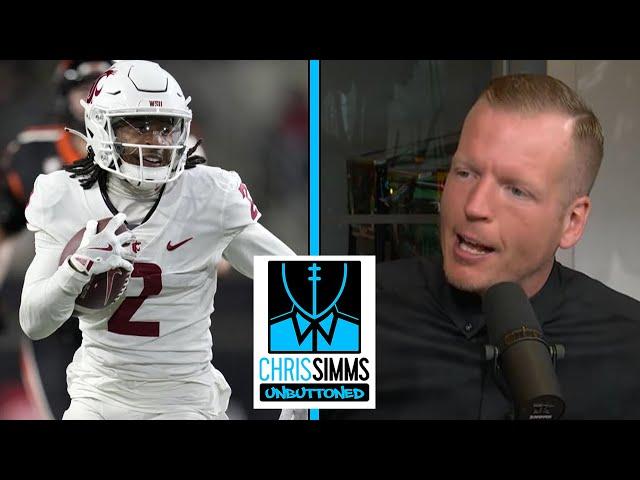 NFL Draft 2025 WR rankings: Kyle Williams, Washington State | Chris Simms Unbuttoned | NFL on NBC