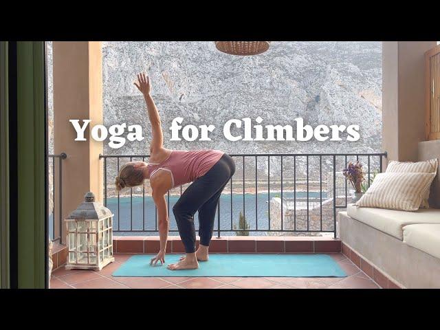 Active Rest Day | Yoga for Climbers | Stretch & Strengthen | Kalymnos