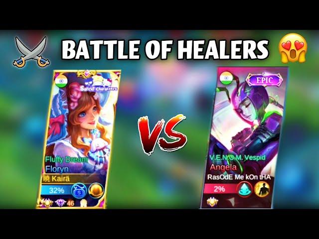 FLORYN VS ANGELA!WHO WINS?BATTLE OF HEALERS!️