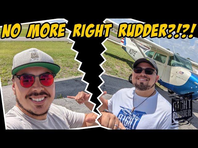 THE TRUTH OF RIGHT RUDDER AFTER A FLIGHT WITH MY FATHER