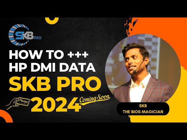 HP DMI RESTORE FROM OLD BIOS | SKB PRO 2024 PRE RENEW INFO