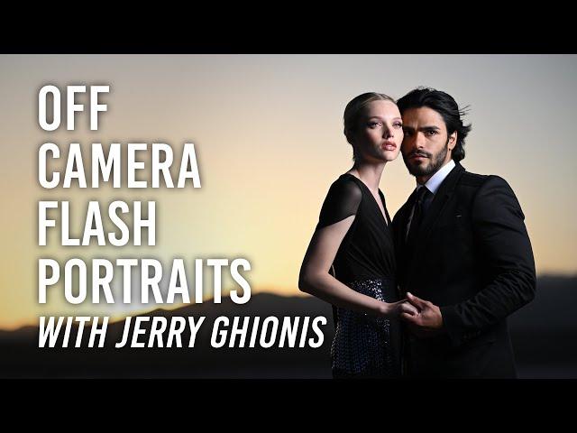 Outdoor Portraits Using Off Camera Flash with Jerry Ghionis