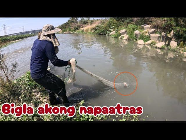 Grabe napaatras ako sa lakas ng kalabog