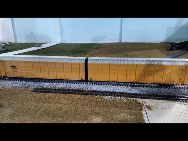 Review of the HO Scale Atlas Articulated Automax Autorack!