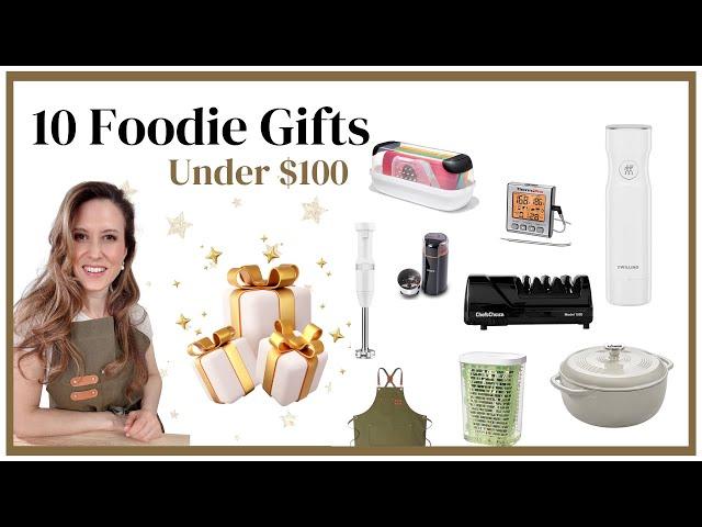 Budget-Friendly Gifts for Foodies: 10 Ideas Under $100