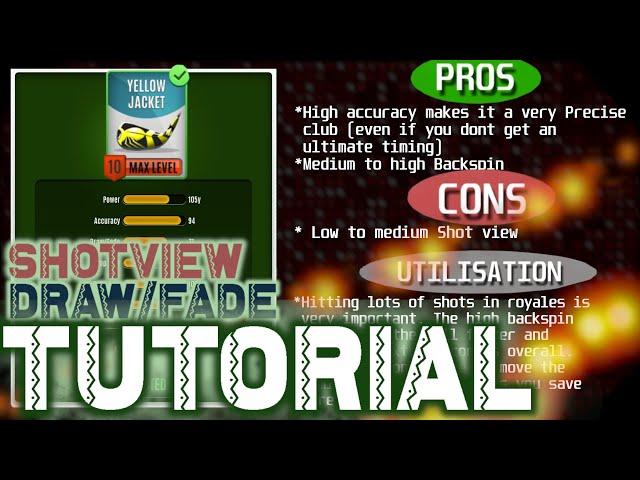 #1- Shotview , Draw/Fade Tutorial ,Tips and Tricks ,Guide - MiniClip Ultimate Golf Archives