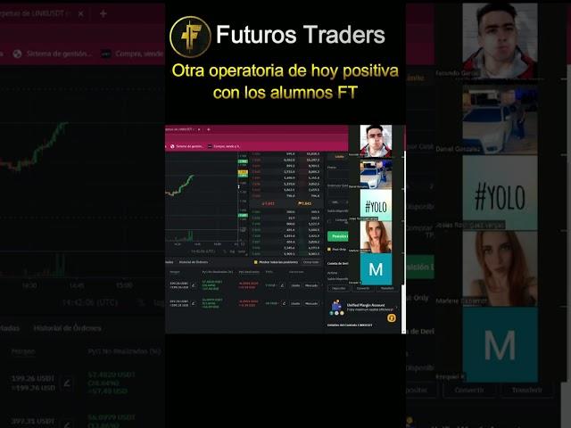 TRADING EN VIVO CON ALUMNOS EN EL VIP