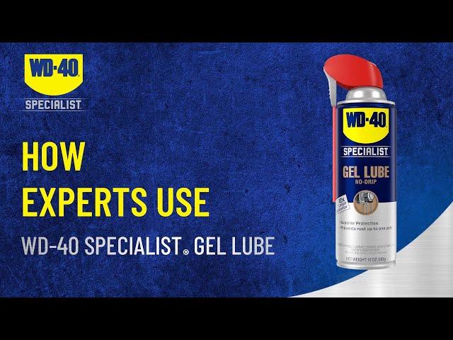 How do the experts use WD-40 Specialist® Gel Lube? All it takes is 3 simple steps ️‍