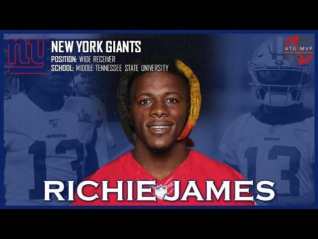 NEW YORK GIANTS: Richie James ᴴᴰ