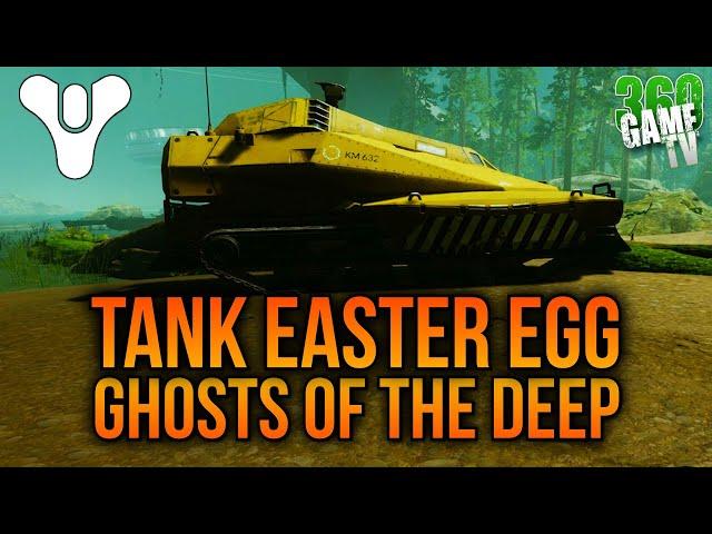 Ghosts of The Deep TANK Easter EGG - DRIVE A TANK! Terminals / Panels / Monitor Guide - Destiny 2
