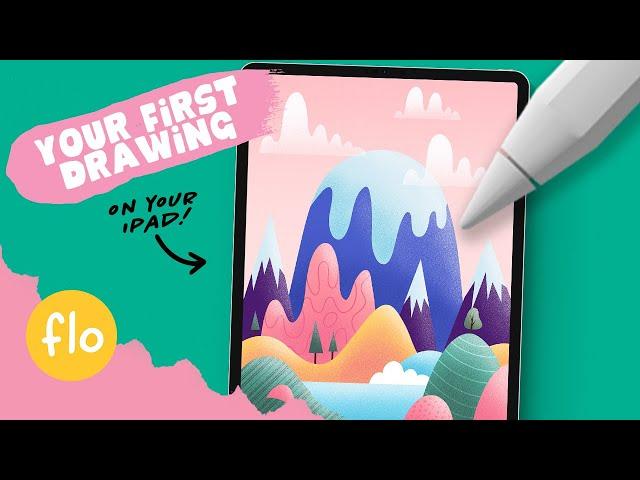 PROCREATE Easy Drawing for Beginners - Step by Step Procreate Tutorial