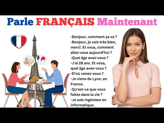 Parle Français facilement avec des Questions et Réponses sur des thèmes du Quotidien