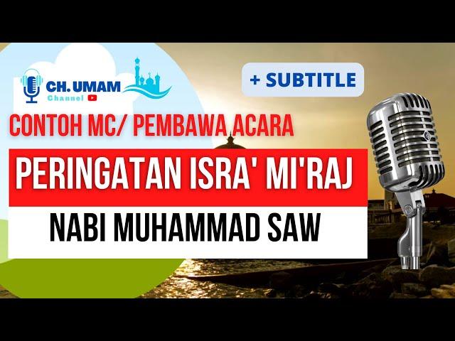 mc isra miraj Nabi Muhammad SAW