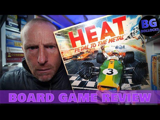 Heat : Pedal To The Metal Board Game Review