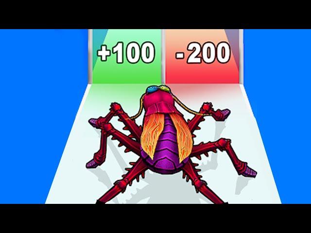 INSECT EVOLUTION RUN - Walkthrough Gameplay Part 1 (iOS Android)