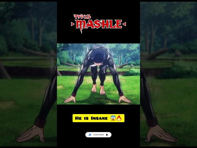 Bro he's Insane  | Mashle: Magic and Muscles #shorts