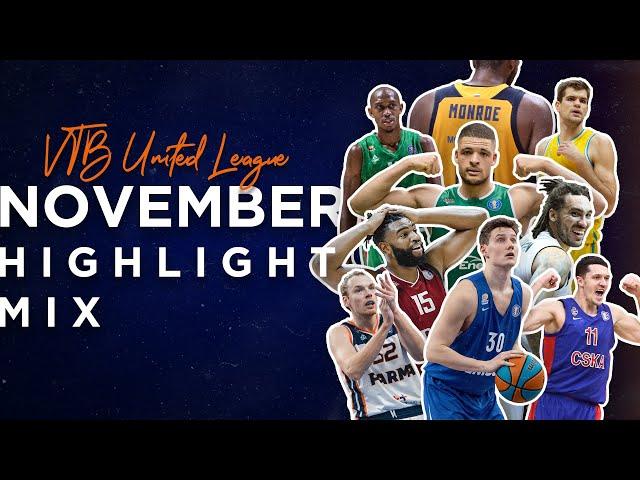 VTB League November Highlights Mix | Season 2020/21
