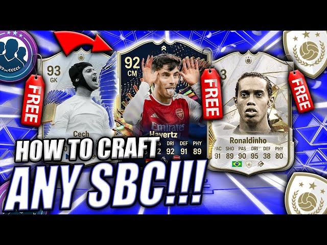 HOW TO CRAFT ANY SBC IN FIFA 24 FOR FREE!!! FULL FIFA 24 SBC CRAFTING GUIDE! FIFA 24 TOTS SBC