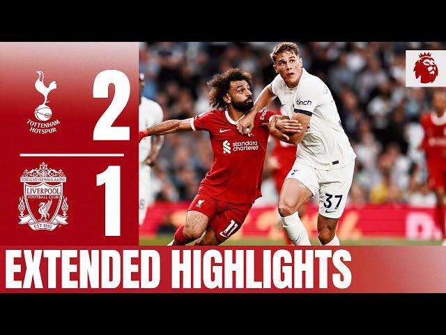 EXTENDED HIGHLIGHTS: Nine-man LFC defeated by last-minute own goal | Tottenham 2-1 Liverpool