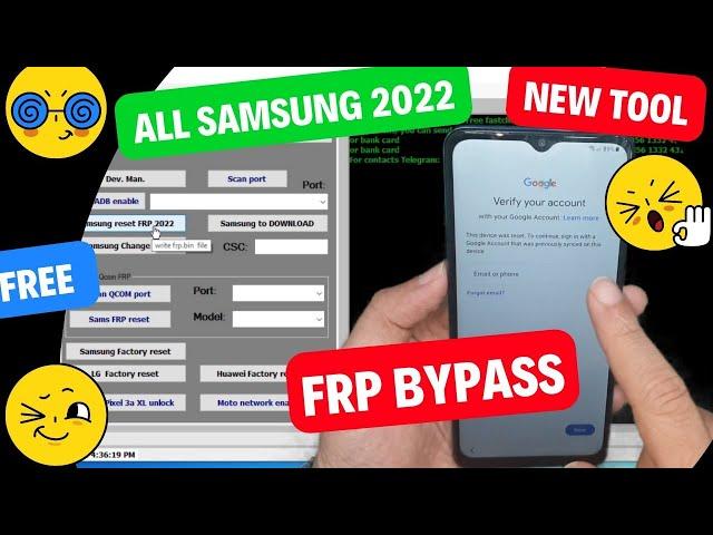 All Samsung Frp Bypass Tool Free 100%