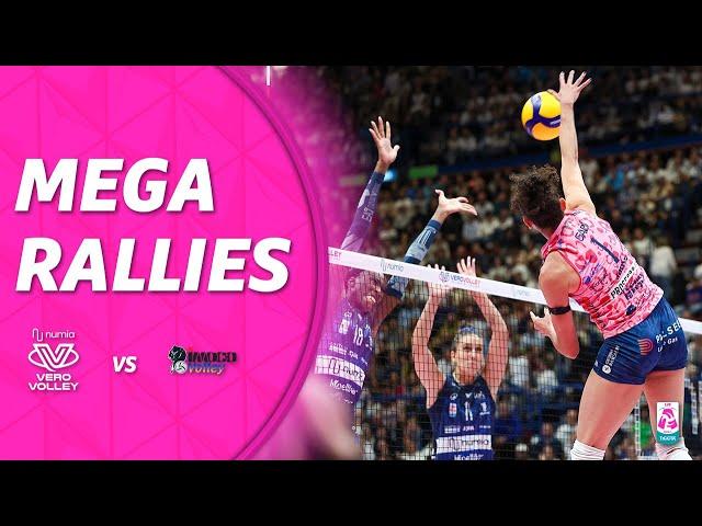 MEGA RALLIES of the match Milano - Conegliano | Lega Volley Femminile 2024/25