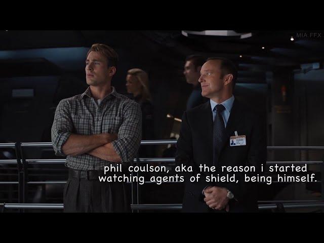 agent coulson being a blessing to the mcu for 2 minutes