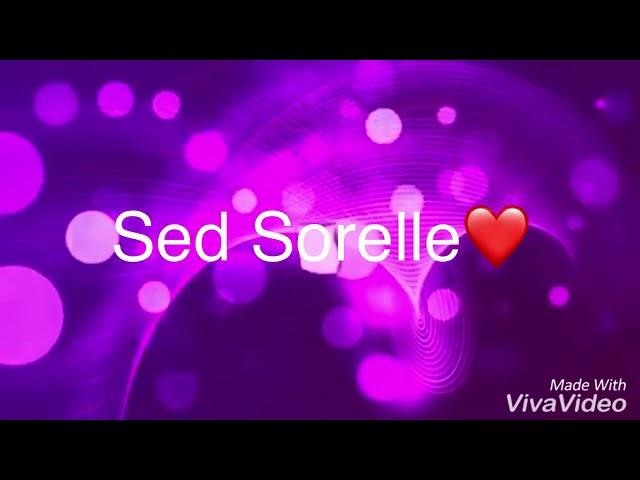 Intro per “Sed Sorelle”