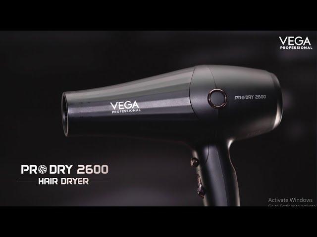 Powerful & Precise | Vega Professional Pro Dry 2600 Hair Dryer