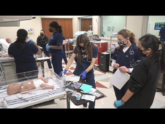 Nursing application at Emory University increase in the midst of a shortage of nurses