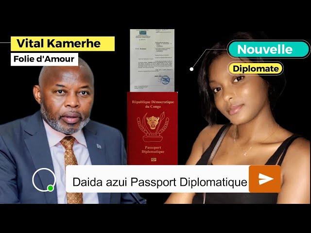 Daida Mpiana Et Vital Kamerhe , Passport Diplomatique JB Mpiana na Amidah Shatur convoqués