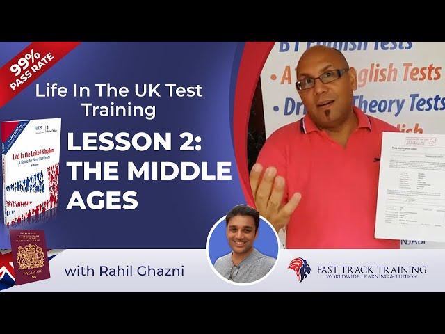 How To Pass The Life In The UK Test Lesson 2: The Middle Ages