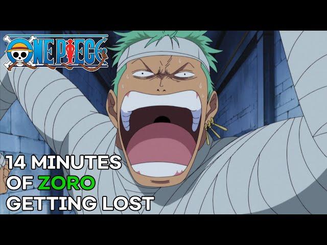 Every Time Zoro Gets Lost in One Piece