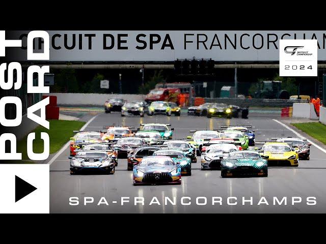 POSTCARD | Spa-Francorchamps | British GT 2024