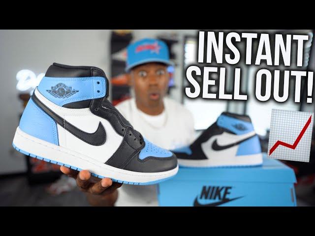 FIRST LOOK! Air Jordan 1 UNC Toe EARLY Unboxing ! These Will Be TOUGHER To Cop Than We EXPECTED!