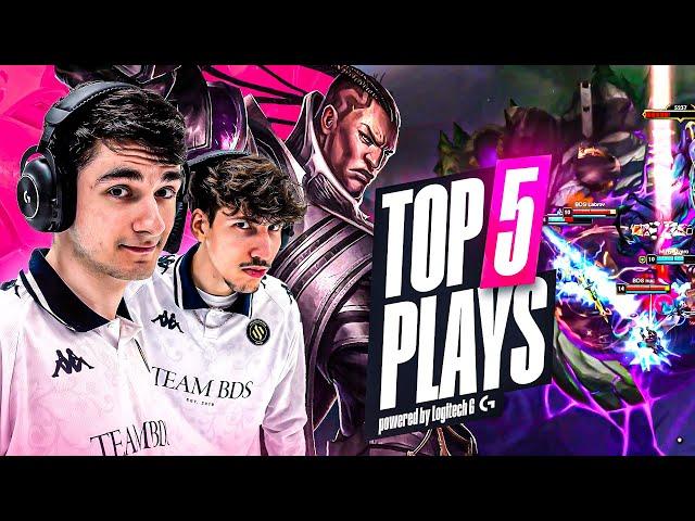 How to Secure 2nd Seed for LEC Playoffs | Top 5 Plays of the LEC Weekend powered by Logitech G