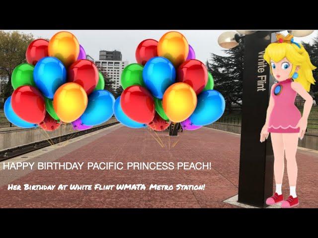 Pacific Princess Peach Having Her Birthday At White Flint