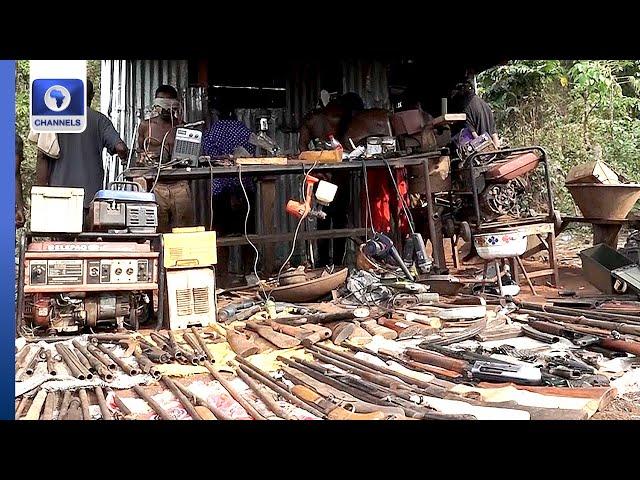 Army Uncovers Illegal Arms Factory In Delta State