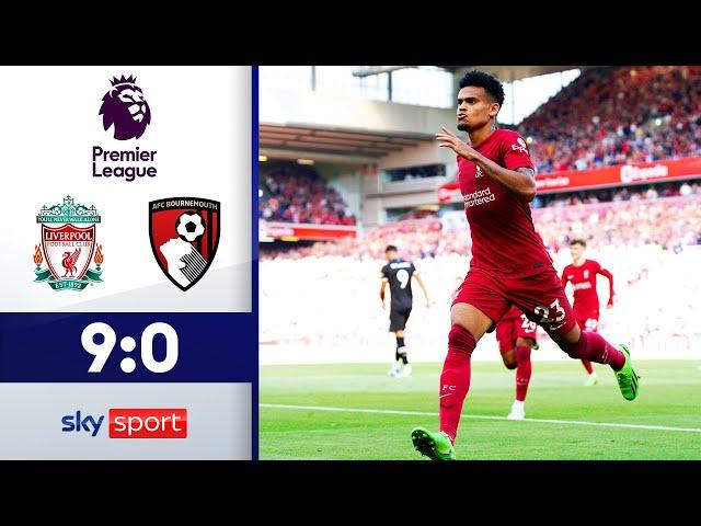 Reds melden sich zurück - Und Wie! | Liverpool - Bournemouth 9:0 | Highlights - Premier League 22/23