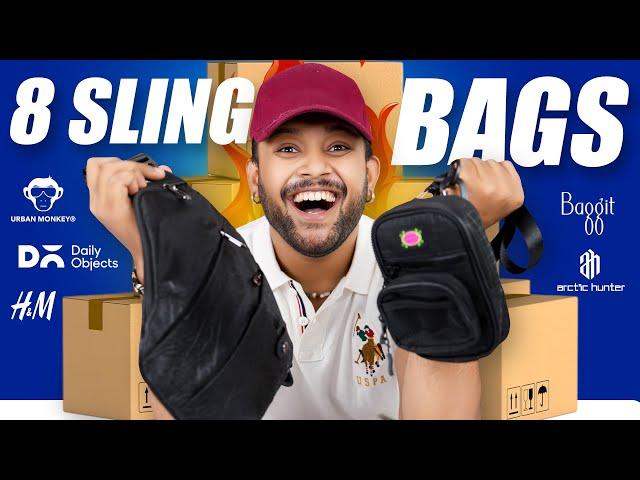 8 Best Budget Sling Bags/Waist Bag for Men on Amazon, Daily Objects, Urban Monkey | ONE CHANCE