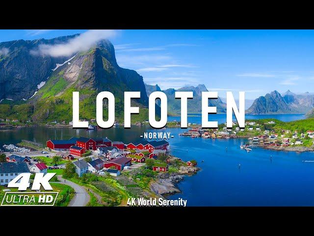 Lofoten 4K UHD - Scenic Relaxation Film With Calming Music and Nature Scenes - 4K Video Ultra HD