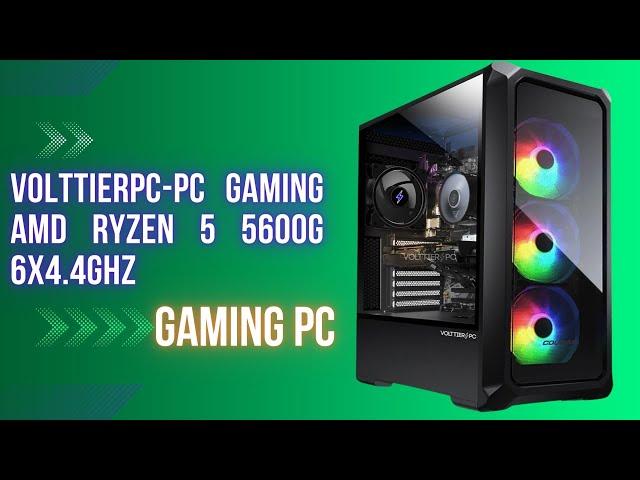 VolttierPC - PC Gaming AMD Ryzen 5 5600G 6x4.4Ghz | AMD Radeon Vega 7 | 16GB DDR4 | 1TB SSD M.2 NVMe